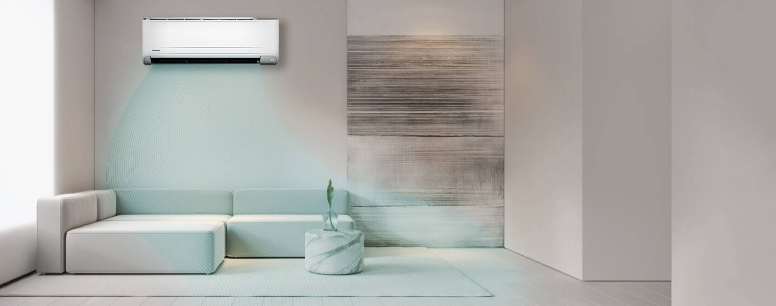 Фото в интерьере кондиционера Toshiba Seiya