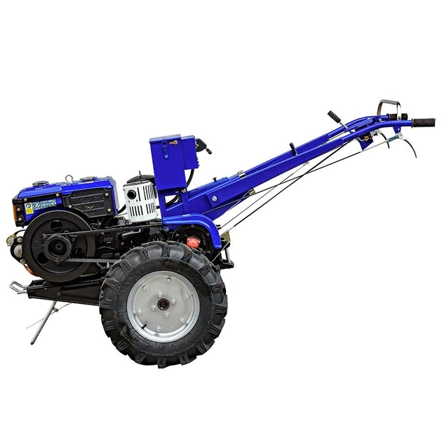 Мотоблок Powercraft МБ1012ДЕ (мотоблок+фреза) 12 к.с. з електростартером та водяним охолодженням