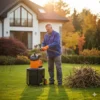 Подрібнювач садовий DS2800/45 KIT, 220В, 2800Вт, гілки до 45мм, ножі, контейнер 60л + подовжувач 10м помаранч. — изображение 5